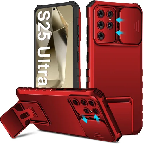 Miniatura 14 de S22 Ultra - Funda compatible con Samsung Galaxy S22 Ultra 5G [versión 2022], funda para cámara deslizante, funda de teléfono a prueba de golpes