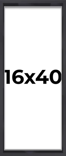 Miniatura 76 de Marco contemporáneo de caja de sombra negra de 14 x 25 pulgadas, profundidad de espacio utilizable, tamaño interior 14 x 25 o 25 x 14 pulgadas