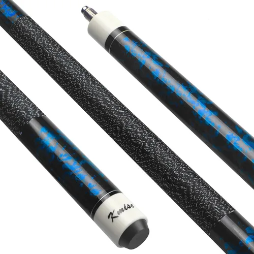 Kmise Pool Cue Stick Set,4 Colors Canadian Maple Cue,Pool Sticks for Adults,Tacos de Billar 18 19 20 21oz for Beginner Azul (1 pieza)