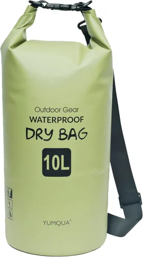 YUMQUA Bolsas secas impermeables 5L/10L/20L/30L/40L para mujeres y hombres, bolsa seca flotante enrollable bolsa de almacenamiento impermeable para