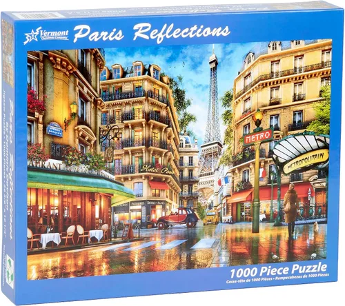 Miniatura 2 de Vermont Christmas Company Paris Reflections - Rompecabezas de 1000 piezas