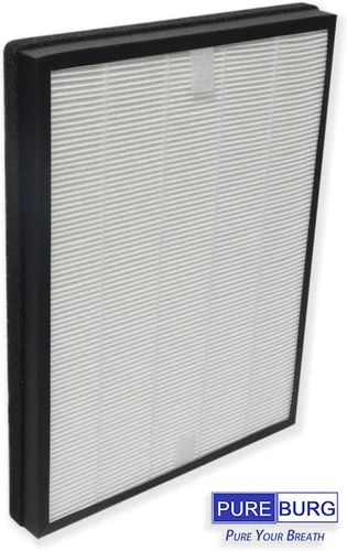 Miniatura 2 de PUREBURG XD6231 Juego de filtros de repuesto compatibles con Rowenta PU3030 PU3040 PU30808 Purificador de aire GENIUS PURE, 1 paquete de carbón