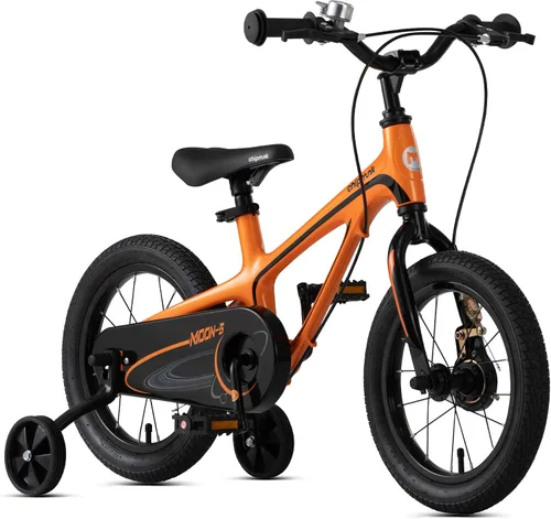 Miniatura 16 de RoyalBaby Bicicleta para niños, ligera de aleación de magnesio de 16/18 pulgadas, para niños y niñas de 4 a 9 años, ruedas de entrenamiento