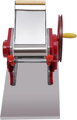 Miniatura 7 de Máquina para hacer pasta, máquina manual de fideos, rodillo de masa de pasta con cuchilla, fabricante de fideos de manivela para espaguetis