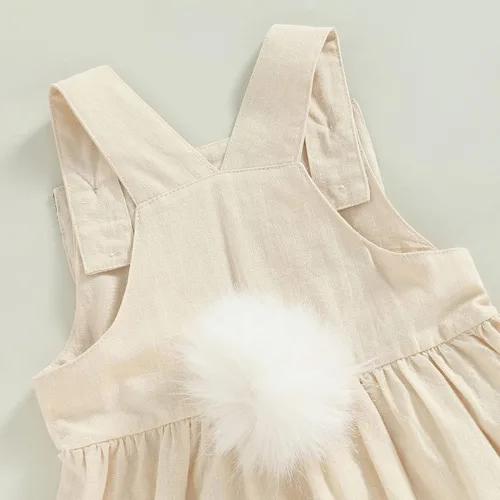 Miniatura 12 de oneflow Traje de Pascua para bebé y niña pequeña, vestido de tul, sin mangas, con lentejuelas, tutú para niñas pequeñas