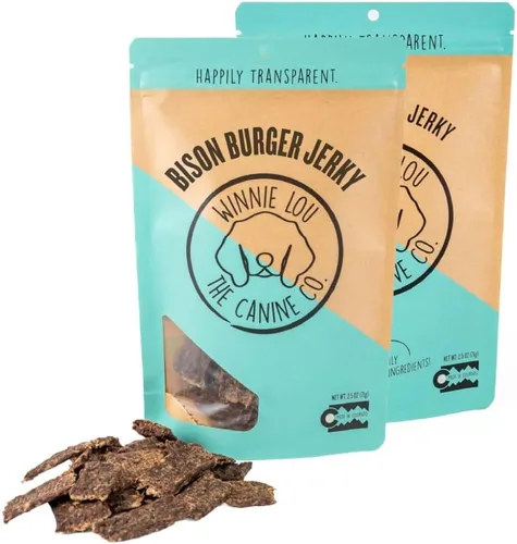 Miniatura 12 de Winnie Lou Bison Liver Bites - Golosinas para perros, ingredientes limitados, grado humano, golosinas de entrenamiento para perros pequeños
