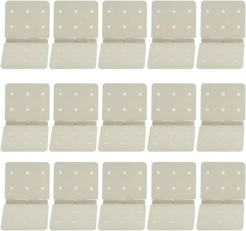 Bisagras de nailon con clavijas para RC modelo avión, aeronave, tablero KT, modelo de ala fija, superficie de control de plano, 25 Uds