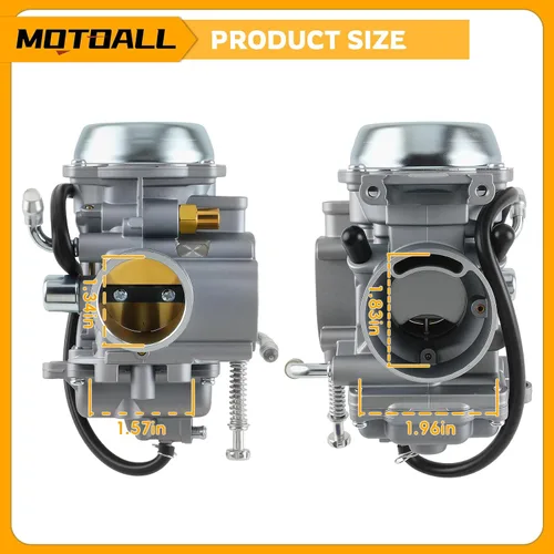 Miniatura 3 de MOTOALL Kit de carburador y bomba de combustible para Polaris Sportsman 400 500 700 300 335 600 Magnum 325 Trail Blazer 330 2520227