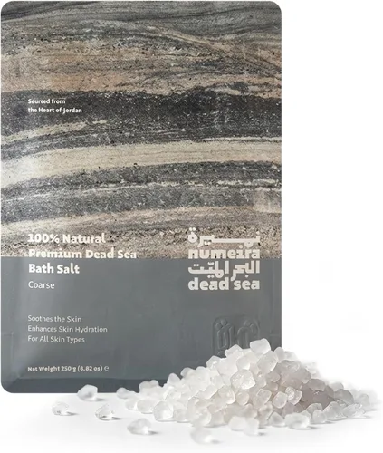Sales del Mar Muerto para remojar, relajante baño de sal marina para rejuvenecimiento corporal, sales minerales naturales, sal gruesa del mar
