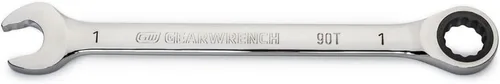 Miniatura 20 de GEARWRENCH Llave combinada de trinquete de 12 puntos con arco oscilante de 4 grados de 1/2" - 86945 (paquete de 2)