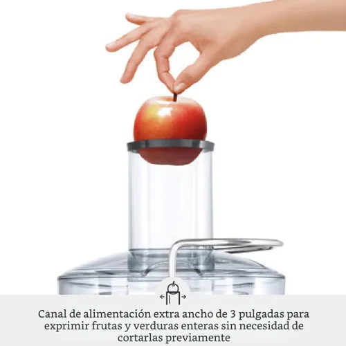 Miniatura 5 de Juguera compacta Breville BJE200XL, extractor de jugo de 700 vatios