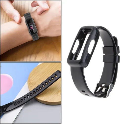 Miniatura 4 de SING F LTD Correa de reloj compatible con Fitbit Luxe/Inspire/Inspire HR/Inspire 2/Ace 2/Ace 3 Smartwatch Tracker Correa de reloj de repuesto suave