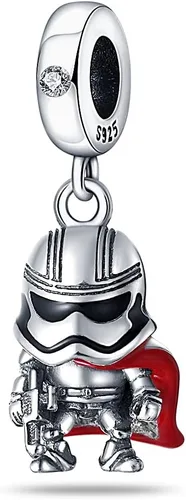 Miniatura 3 de LIGHTDOG Dijes de plata de ley 925 para pulseras Pandora, collar con colgante de circonita 5A, cuentas de joyería de regalo para el día de la madre