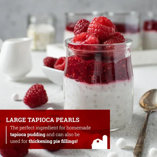 Miniatura 5 de Hoosier Hill Farm Perlas grandes de tapioca, 2LB (paquete de 1)