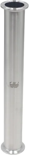 Miniatura 2 de HFS (R) 1.5 "Sanitario Tri Clamp Spool 12" Longitud Acero inoxidable 304 Tubería redonda