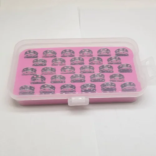 Miniatura 3 de HONEYSEW 28pcs Bobinas en Caja 45785 para Singer 221 222 Featherweight 301