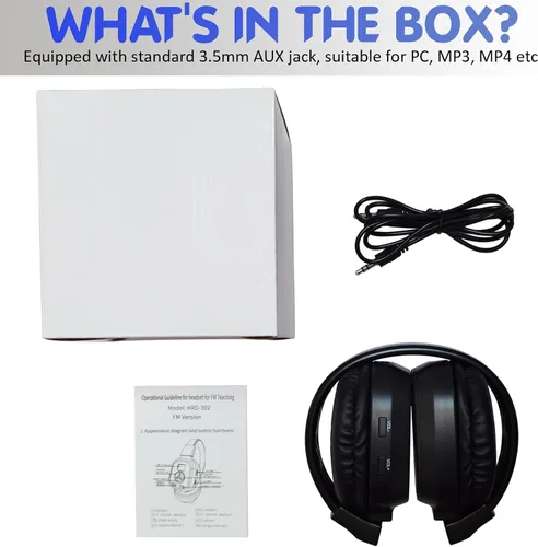 Miniatura 7 de SWDSTP Auriculares de radio FM personales portátiles con buena recepción, pantalla LED, orejeras suaves, radio FM para caminar, trotar, reunión