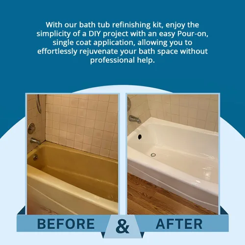 Miniatura 6 de Kit de Refinamiento de Bañera Ekopel - Fabricado en EE.UU. - Reglaseado Sin Olor para Bañera y Azulejos - Revestimiento de Pintura para Bañera Más