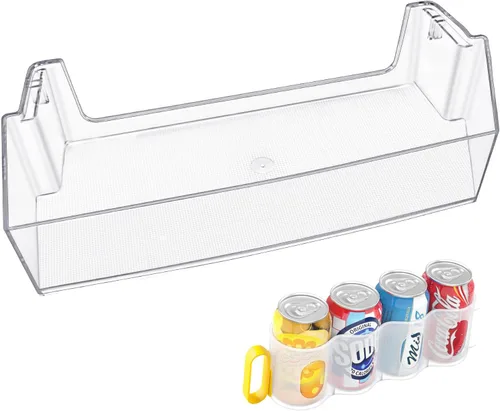 Miniatura 9 de Paquete de 2 [MEJORADO] W11239961 Reemplazo de estante para puerta de refrigerador Compatible con estante de puerta de refrigerador Whirlpool