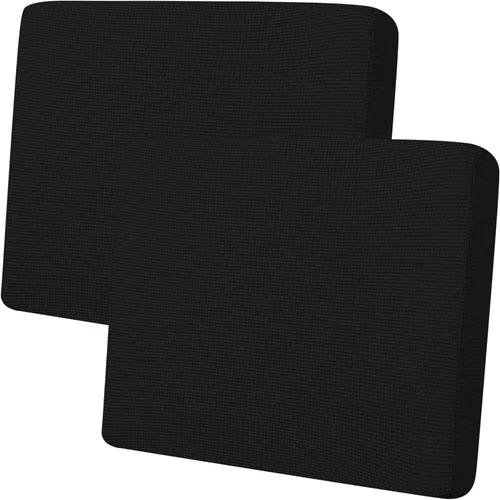 Miniatura 89 de Easy-Going - 4 Fundas de cojín elásticas para sofá seccional, izquierda/derecha, en forma de L, funda de asiento antideslizante, suave, flexible