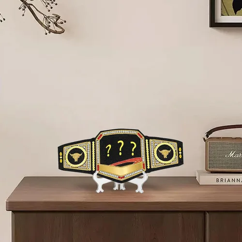 Miniatura 2 de antor 2 piezas de bricolaje 5D con forma especial de diamantes de pintura de diamante de escritorio, diseño de cinturón de adorno de cristal