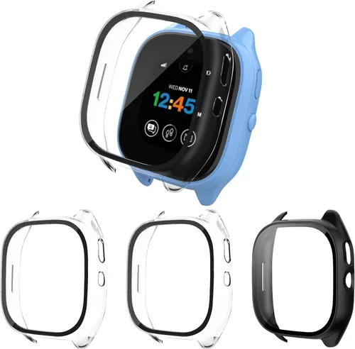Miniatura 11 de Paquete de 3 fundas compatibles con Gizmo Watch 2 protector de pantalla para niños Funda protectora sensible al tacto Protección duradera