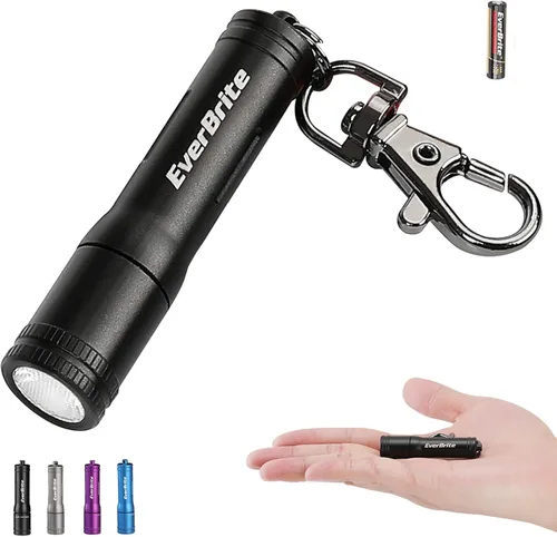 Miniatura 11 de EverBrite Llavero con linterna LED mini brillante, llavero portátil, antorcha de bolsillo para EDC, regalos de fiesta, lectura nocturna, camping