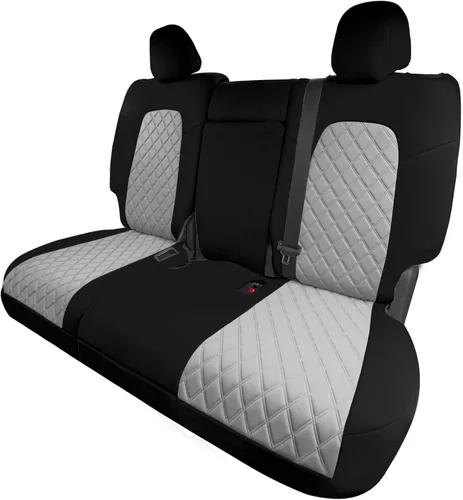 Miniatura 13 de FH Group Fundas de asiento de automóvil de ajuste personalizado hechas específicamente para Tesla Model Y Ultraflex 2020-2025, fundas de asiento