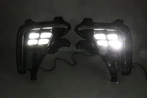 Miniatura 7 de Dreamseek Cuatro ojos LED DRL luz diurna para Kia K3 Forte Cerato BD 3ª generación 2019 2020 2021 montaje de lámpara antiniebla de conducción