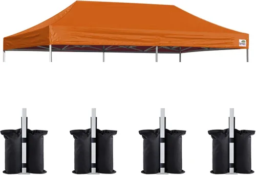 Miniatura 117 de Eurmax USA toldo desplegable de repuesto, cubierta superior para tienda de campaña, armado instantáneo, solo la cubierta superior, 4 bolsas