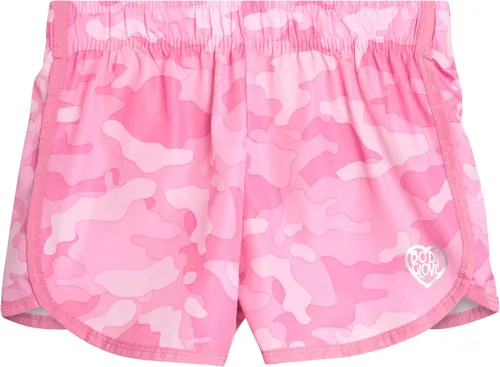 Miniatura 5 de Body Glove Pantalones cortos para niñas, paquete de 4 pantalones cortos de gimnasio con delfín de rendimiento atlético (7-12)