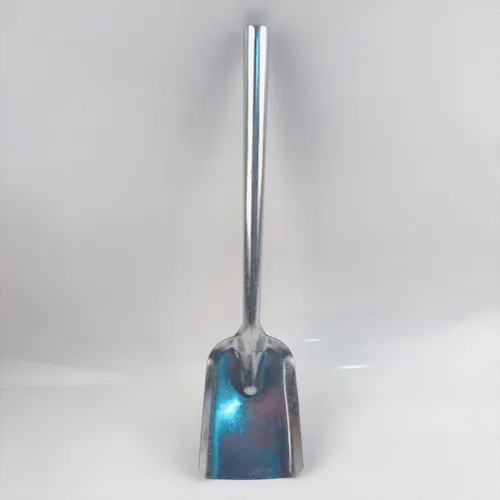 Miniatura 8 de Operitacx Pala para chimenea con mango largo de 15.74 pulgadas, para cenizas, para cenizas, herramienta de cocina ligera