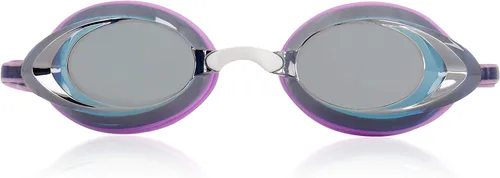 Miniatura 2 de Speedo Gafas de natación para mujer Vanquisher 3.0 con espejo Antiempaña, protección UV, lente ocular 360, ajuste para carreras de mujer