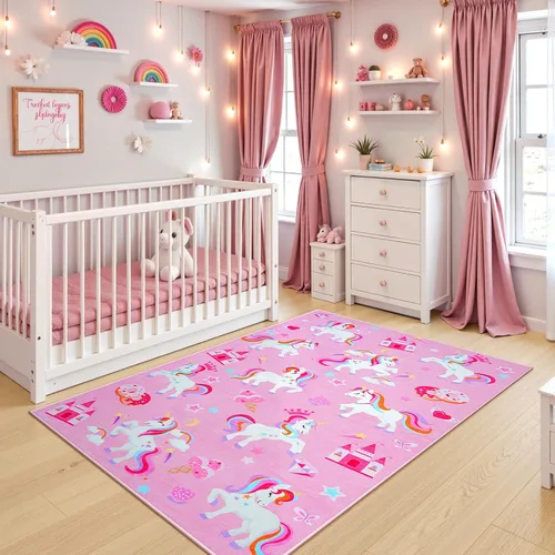 Miniatura 16 de STARUIA Alfombra negra con video gamer para habitación de niños, pequeña alfombra lavable de 3 x 5 pies para dormitorio de niños, alfombra suave