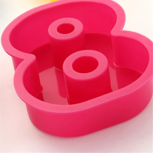 Miniatura 5 de Ulalaza 9 moldes de silicona para hornear pasteles de 0 a 8 números, molde de pastel de pan mousse para cumpleaños, boda, aniversario