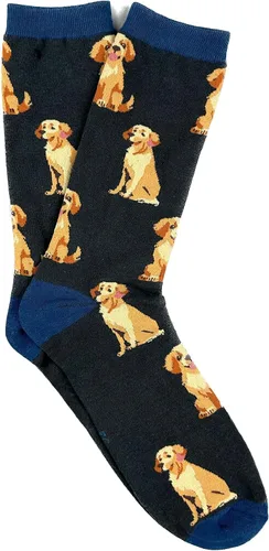 Everything Chic Calcetines divertidos para hombre y mujer, diseño de animal para perro, casual, divertido, divertido, para papá, feliz y divertido