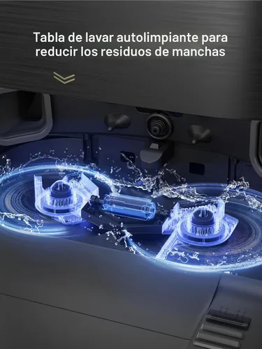 Miniatura 4 de DREAME X30 Ultra Robot Aspirador y Fregona Combo, Succión de 8300Pa, Fregona Extensible y Autolimpiante con Agua de 140°F, Fregona Removible