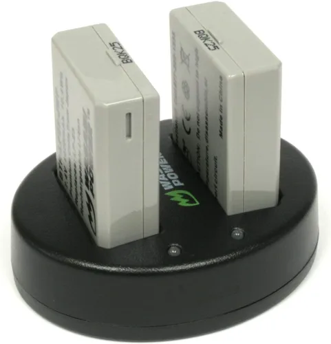 Miniatura 2 de Wasabi Power Cargador de batería USB dual compatible con Canon LP-E5 y Canon EOS 450D, 500D, 1000D, Kiss F, Kiss X2, Kiss X3, Rebel XS, Rebel XSi