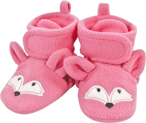 Miniatura 3 de Hudson Baby Baby-Girls Animal Fleece Booties 2-Pack Socks