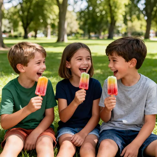 Miniatura 7 de Moldes de paletas de silicona, 8 cavidades con 50 palitos, molde para hacer paletas de hielo sin BPA con embudo y cepillo de limpieza para niños