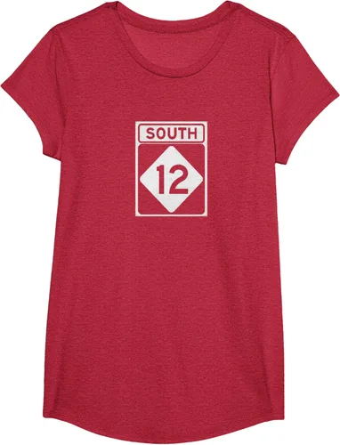 Miniatura 44 de Highway 12 South NC Outer Banks North Carolina Hwy - Camiseta, Negro, S