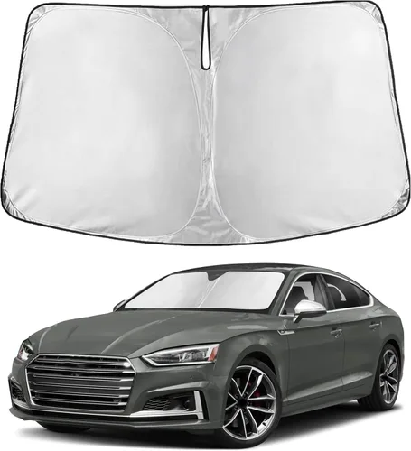 Miniatura 161 de Econour Parasol para parabrisas compatible con Honda Civic 2016-2021, protector de parasol plegable para ventana, bloquea los rayos UV y mantiene tu