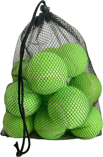 Miniatura 15 de Pelotas de tenis, paquete de 12 pelotas de tenis de práctica avanzada para principiantes, pelotas de tenis de entrenamiento para perros y mascotas