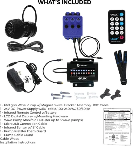 Miniatura 2 de Current USA eFlux kit de bomba generadora de olas