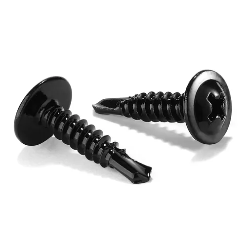 Miniatura 16 de Tornillos de chapa metálica #8 de 1-1/2 pulgadas, 100 tornillos de acero inoxidable 410 tornillos autorroscantes rápidos de cabeza de armadura