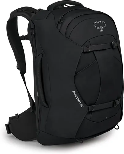 Miniatura 12 de Mochila de viaje Osprey Farpoint 40L para hombre, gris visión de túnel Tunnel Vision Gris