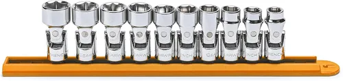 Miniatura 3 de GEARWRENCH 7 piezas 1/4" Drive 6 Pt. Juego de enchufes flexibles, SAE - 80310D