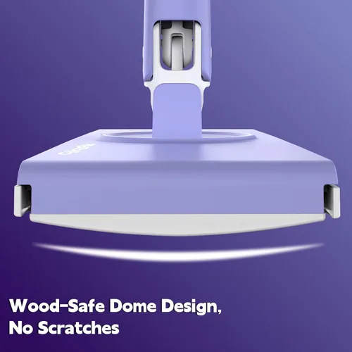 Miniatura 6 de Trapeador de Polvo Desechable, Fijación y Remoción de Paño Sin Contacto al Instante, Compatible con Almohadillas Swiffer, Trapeador con Clip