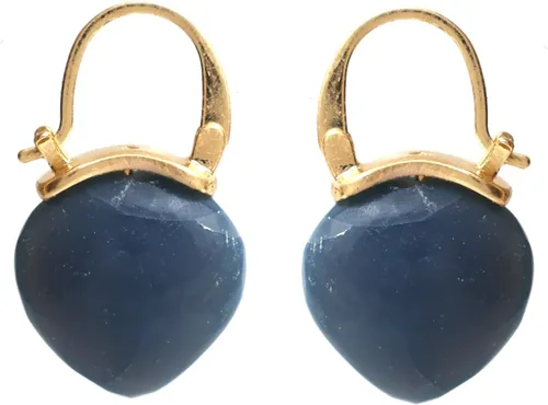 Miniatura 16 de Gempires Aretes Colgantes de Gemas Hechos a Mano, Aretes de Cristal Minimalistas y Simples, Joyería Hipoalergénica, Chapados en Oro, Diseño Clásico