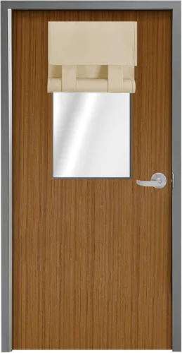 Miniatura 12 de WdFour Cortinas de puerta francesa con tacto sedoso, aislamiento térmico, reducción de ruido, cortinas opacas para puerta de vidrio y oficina